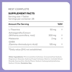 usana rest complete ingredient list